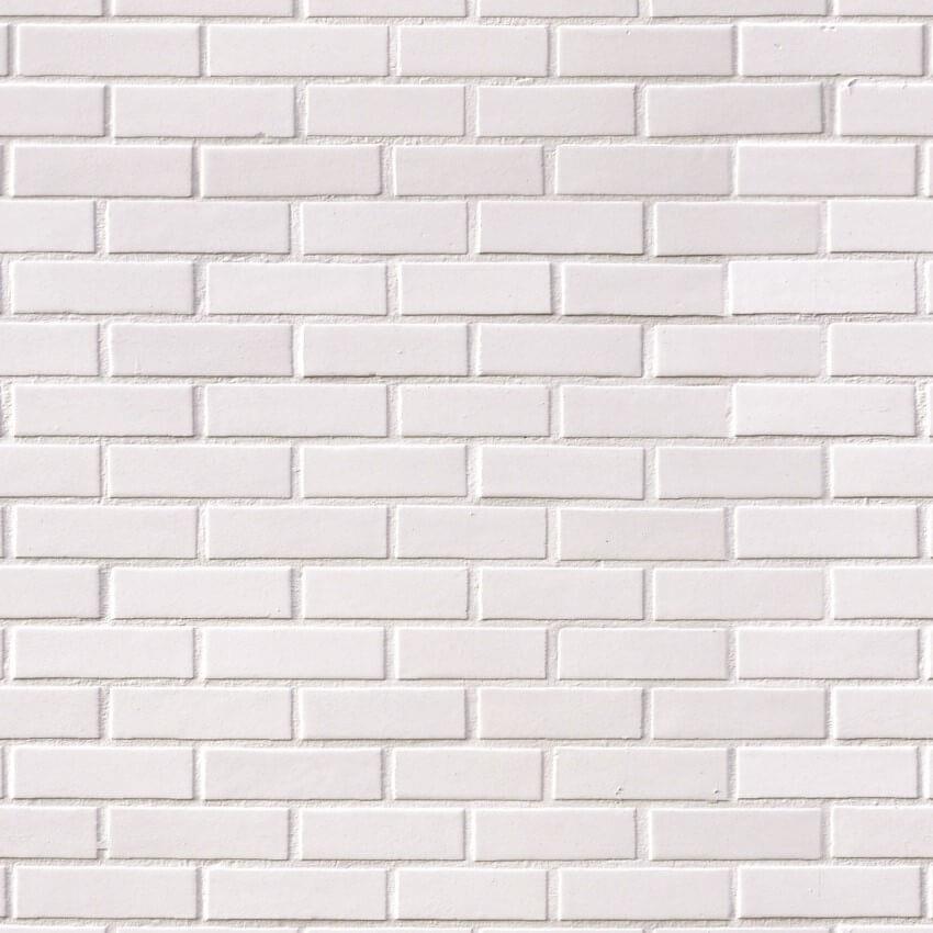 Papel de parede adesivo tijolinho branco CO-657 imagem 02