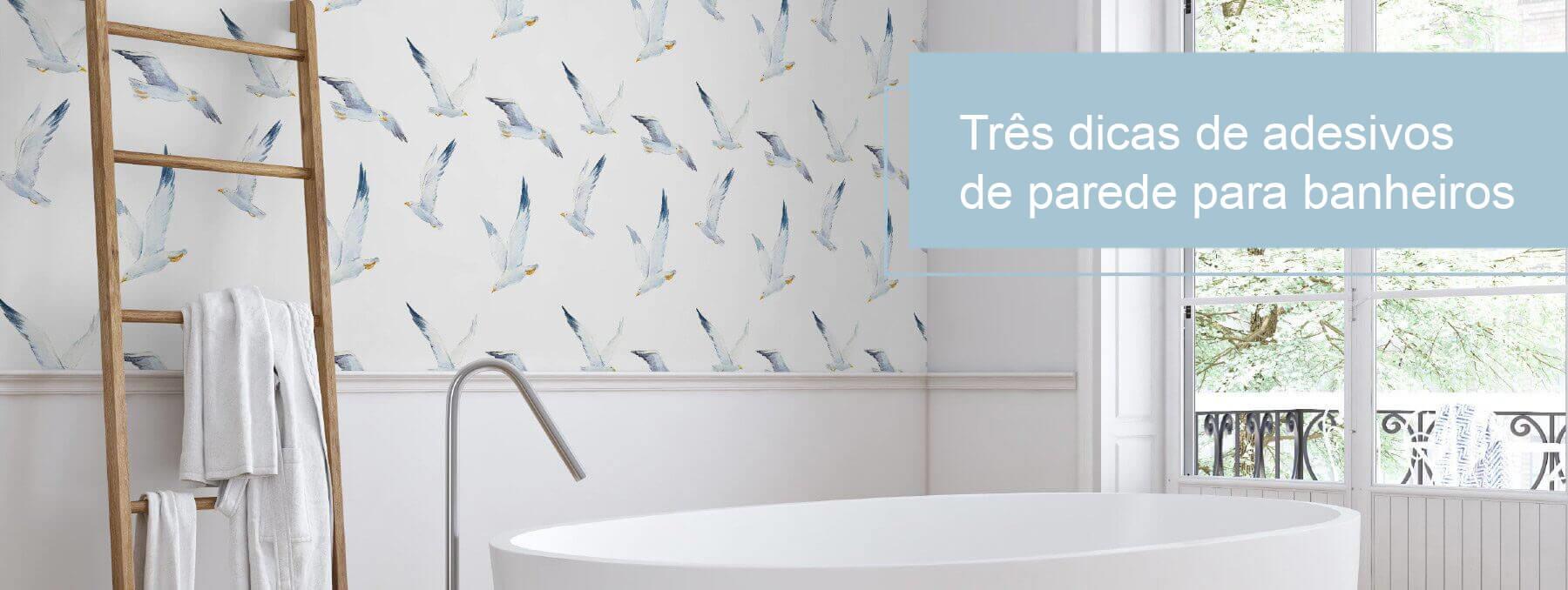 Três dicas de adesivos de parede para banheiros - Imagem