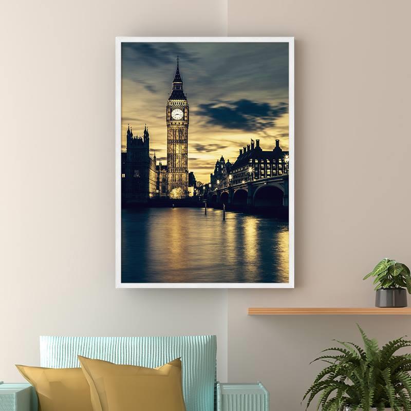 Quadro Decorativo Fotografia Londres Iluminada CO-306