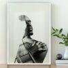 Quadro Decorativo Colagem Homem Urbano