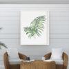 Quadro decorativo folhas de palmeira